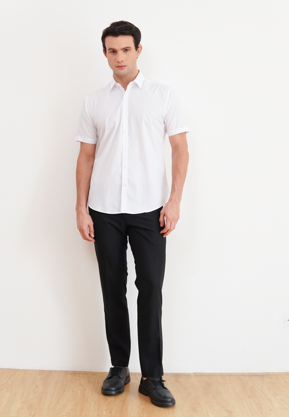 White Short Sleeve Shirt