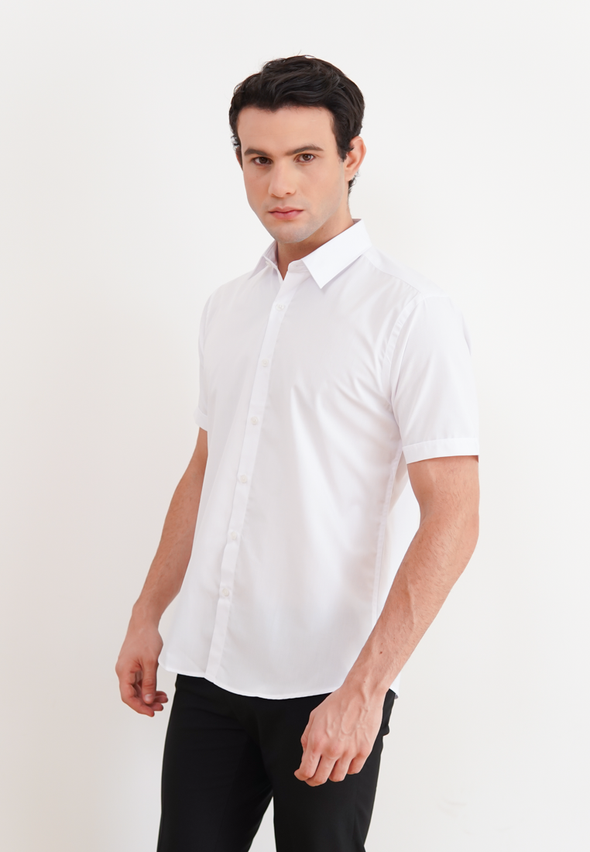 White Short Sleeve Shirt