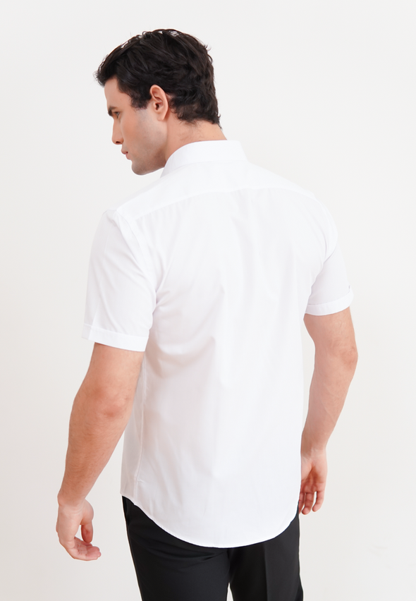 White Short Sleeve Shirt
