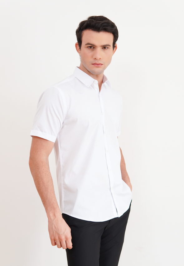 White Short Sleeve Shirt
