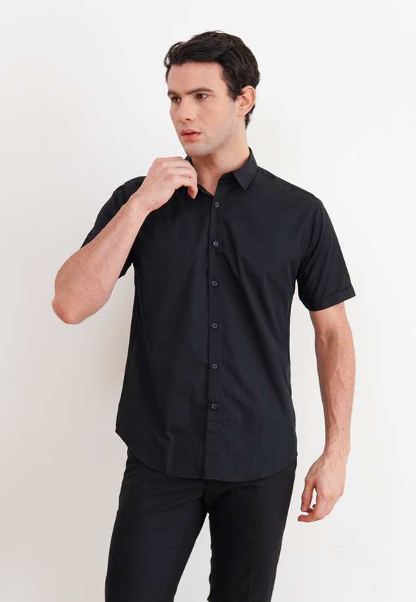 Black Short Sleeve Shirt