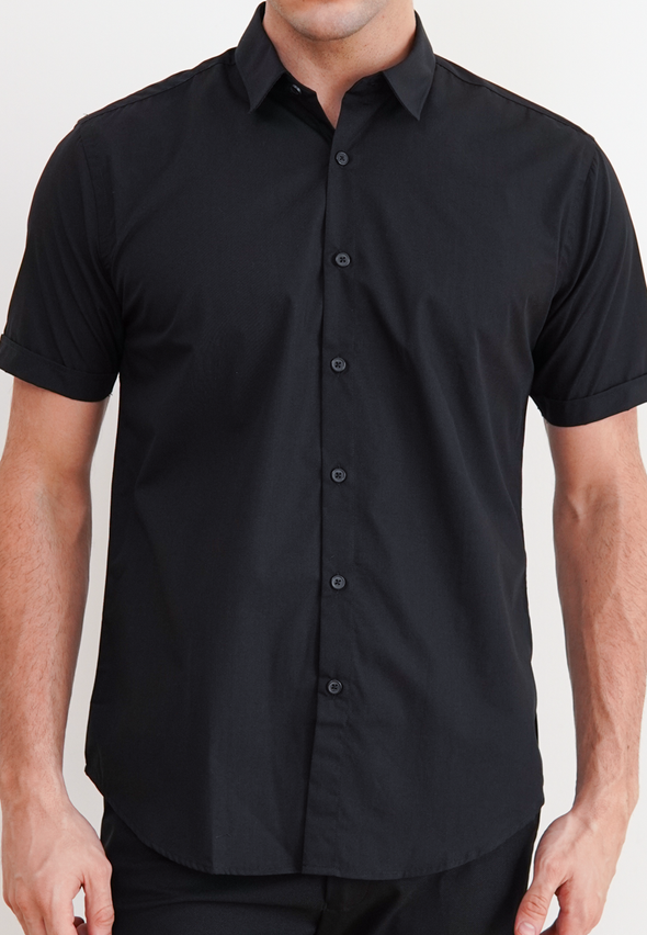 Black Short Sleeve Shirt