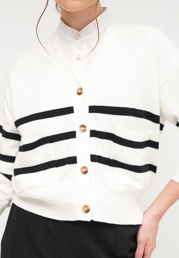 Stripe Cardigan