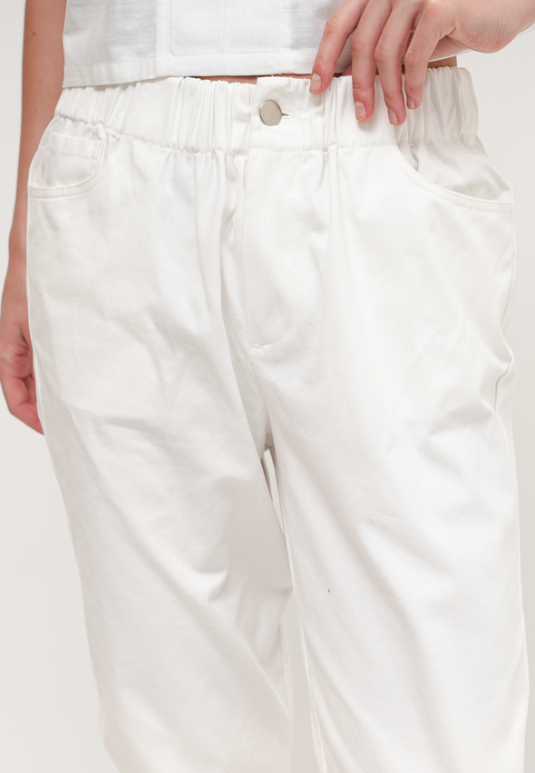 Elastic Waist Pants