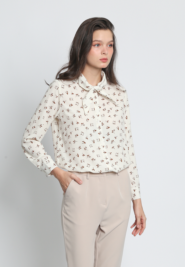 Tie Neck Shirt