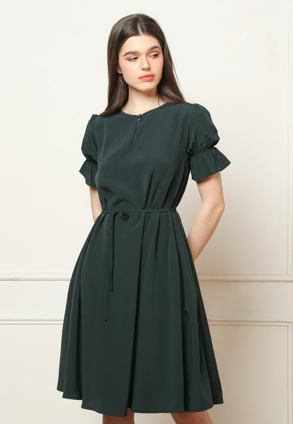 Women's Green Long Dress