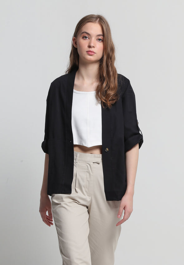 Black Kimono Outer