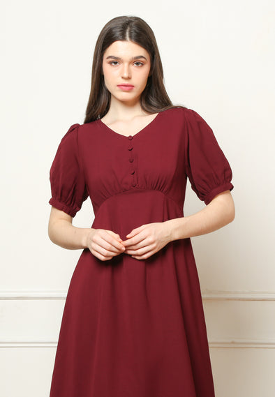 Women's Red Long Dress