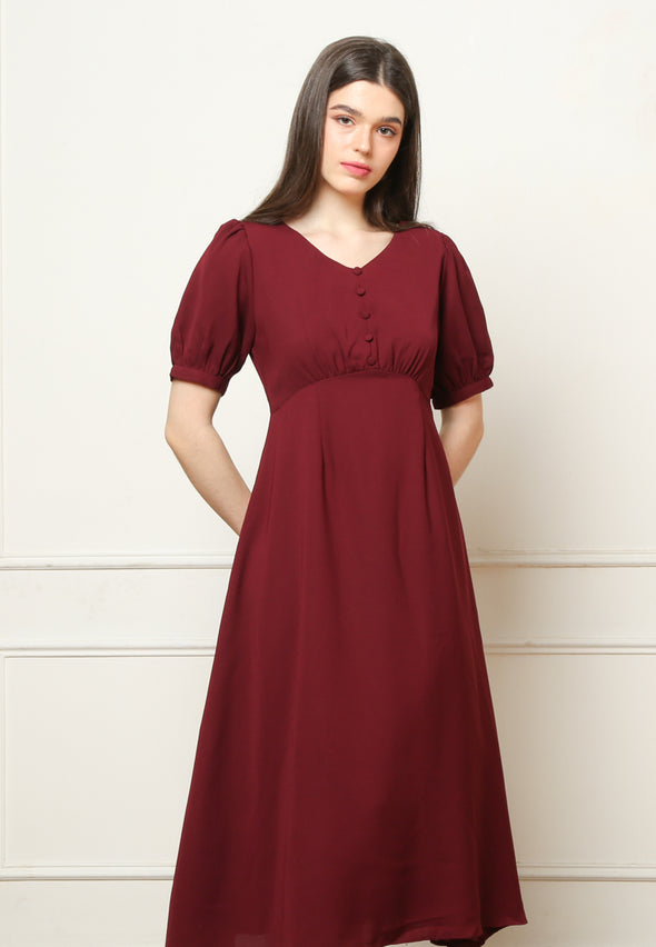 Women's Red Long Dress