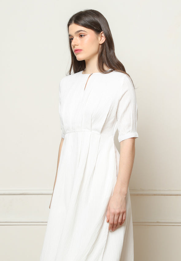 Women's White Long Dress