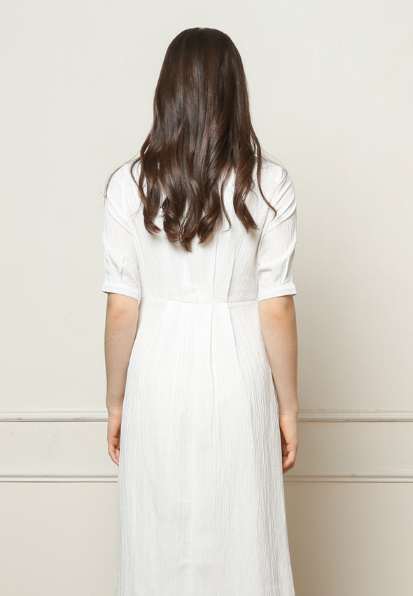 Women's White Long Dress