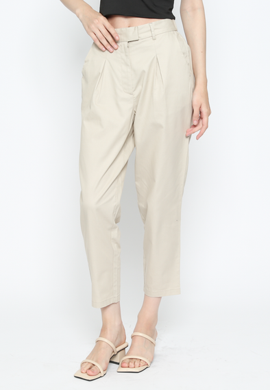 Women's Cream Long Pants