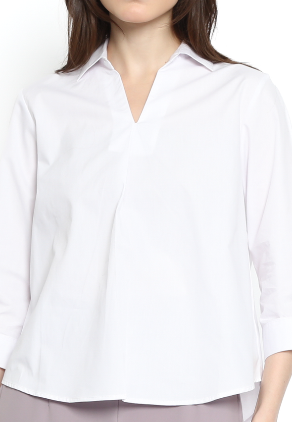 Off-White 3/4 Sleeve Women's Shirt