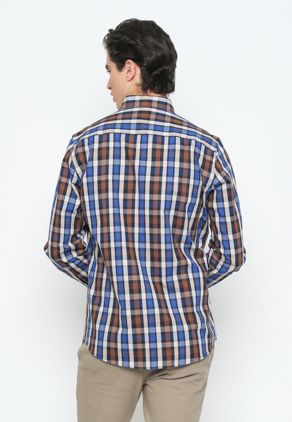 Men's Plaid Long Sleeve Shirt