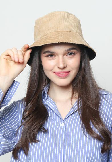 Women's Bucket Cap Cream