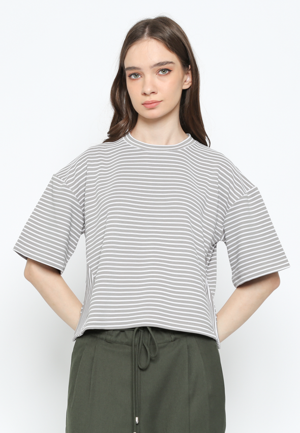 Women's Striped Oversize T-Shirt