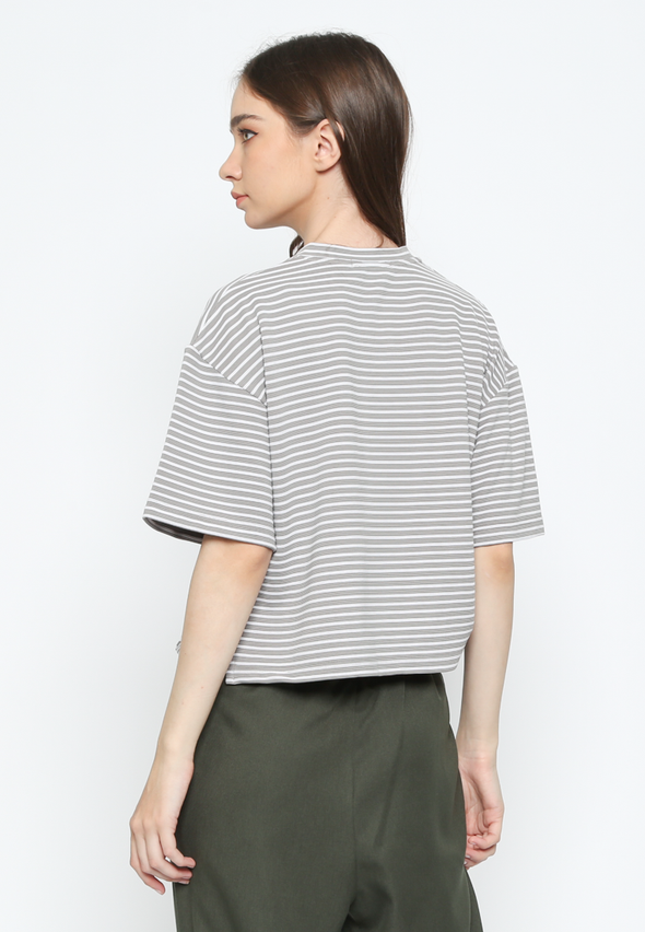 Women's Striped Oversize T-Shirt