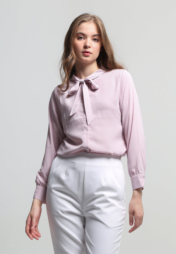Pink Bow Tie Shirt