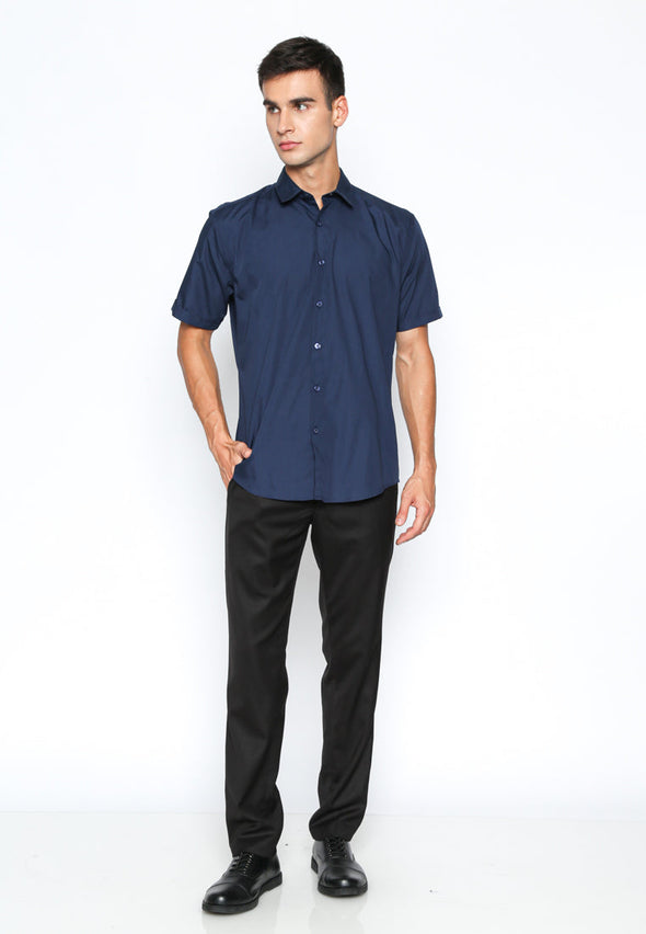 Navy Short Sleeve Shirt