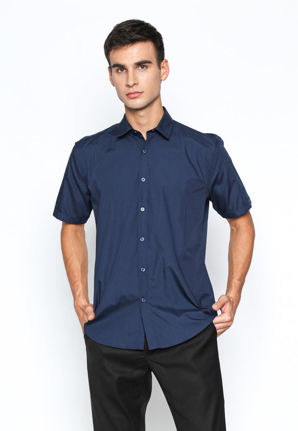Navy Short Sleeve Shirt