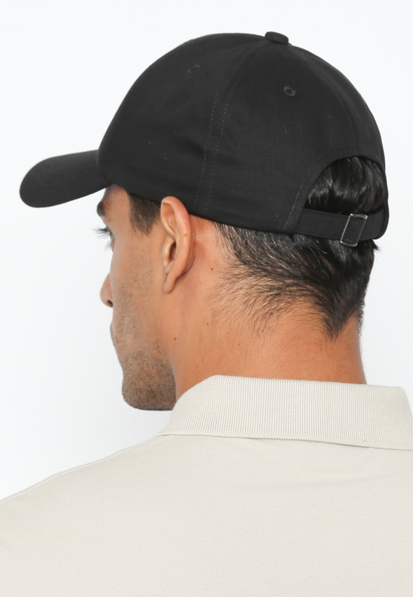 Men's Black Cap with 'THIS IS IT' Embroidery