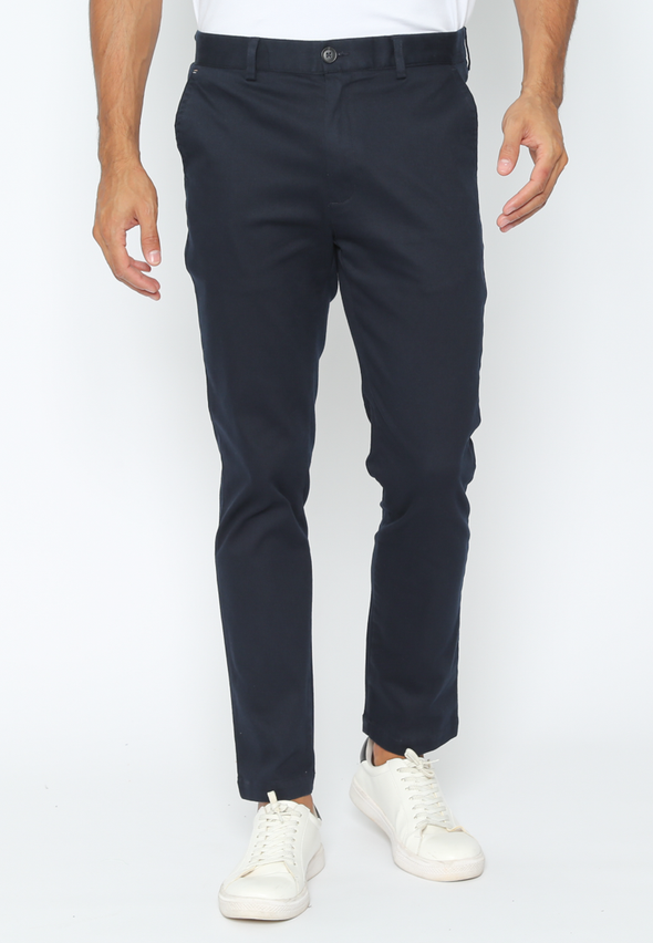 Men's Navy Twill Chinos