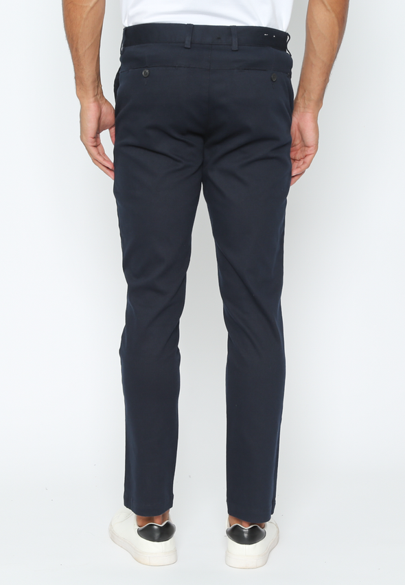 Men's Navy Twill Chinos