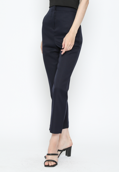 Navy Slim Tapered Pants