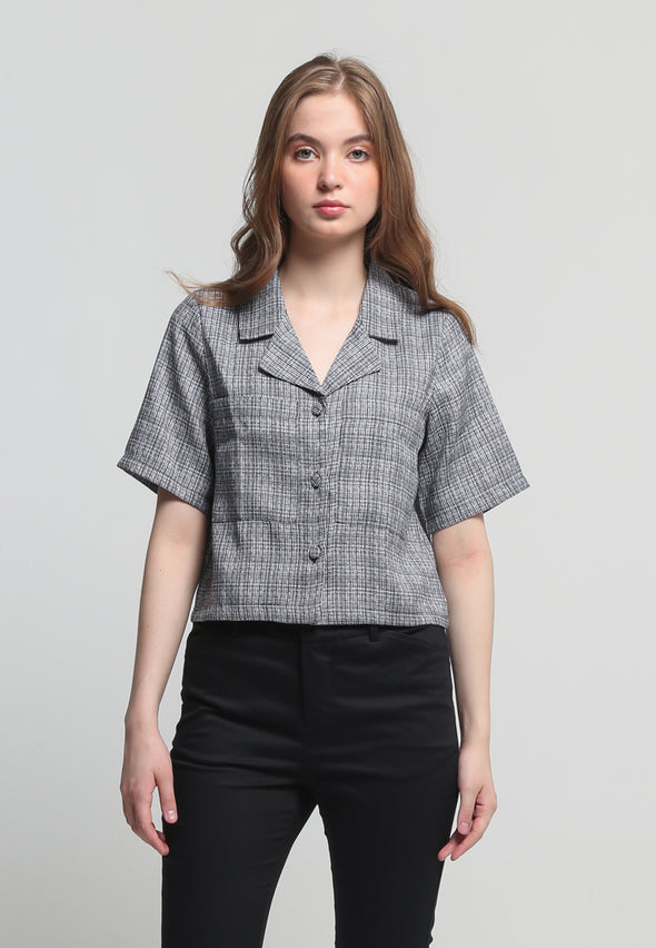 Black Tweed Shirt