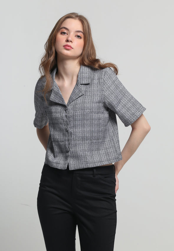 Black Tweed Shirt