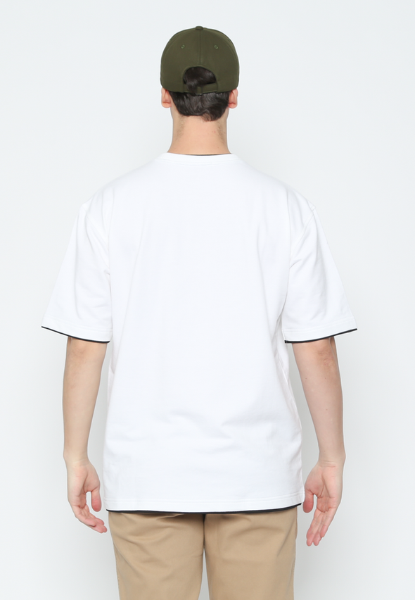 Pocket White Oversize Tshirt