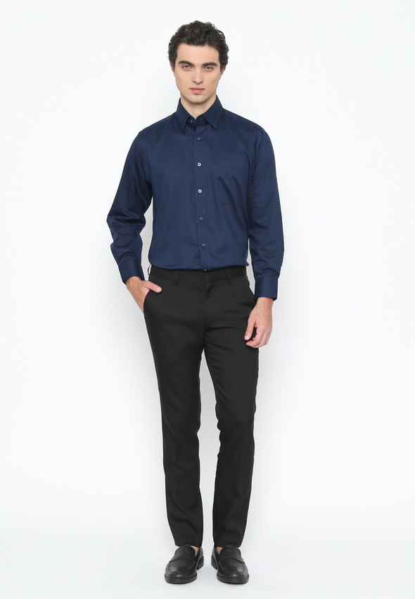 Navy Navy Regular Fit Long Sleeve Shirt