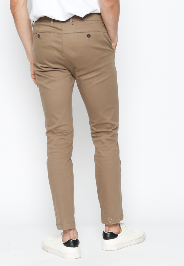 Men'S Slim Fit Twill Chinos