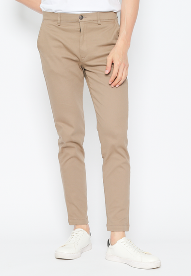 Men'S Slim Fit Twill Chinos