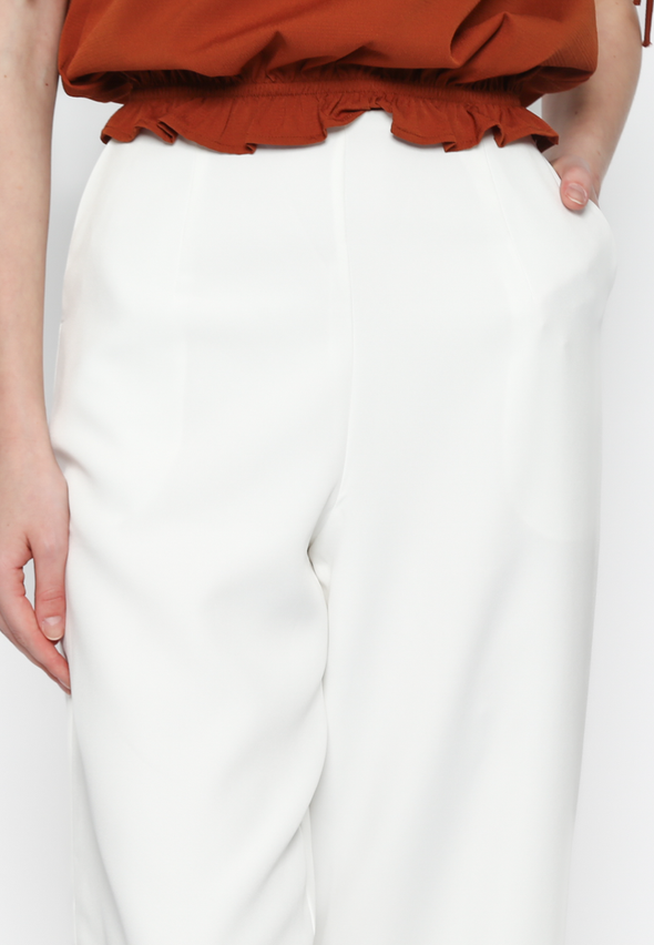 Off-White Long Culottes Pants