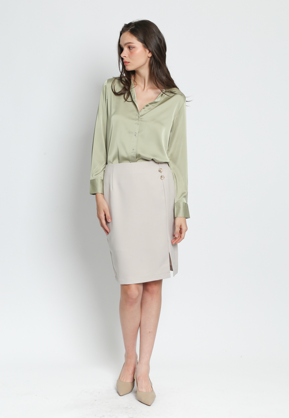 Flowy V-Neck Shirt