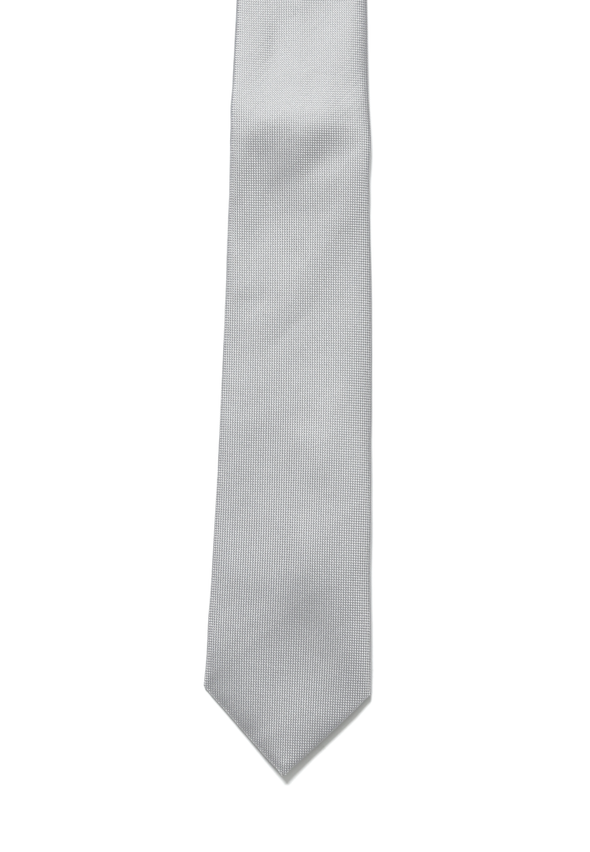 Silver Men's Formal Tie