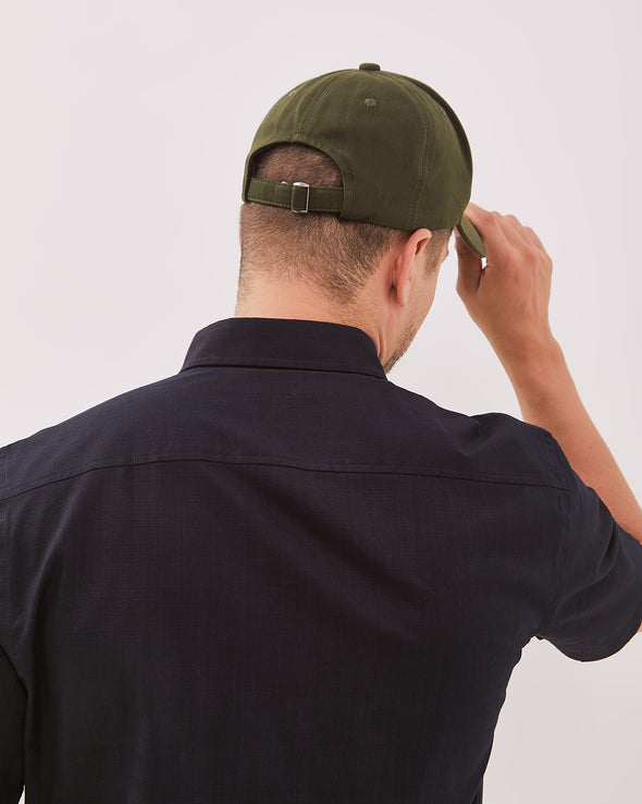 Men's Olive Green Embroidery Hat