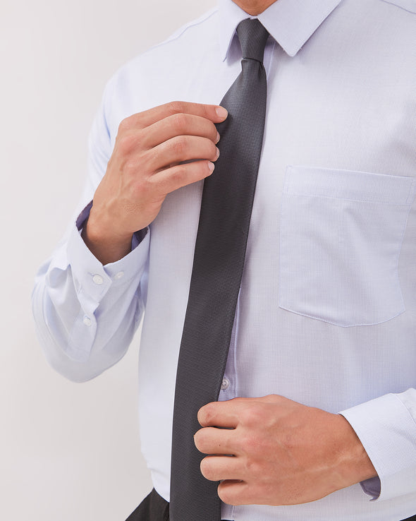 Men's Dark Grey Tie
