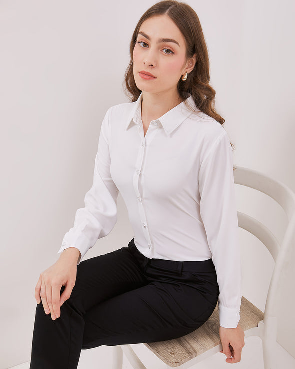 Off-White Women's Long-Sleeved Shirt