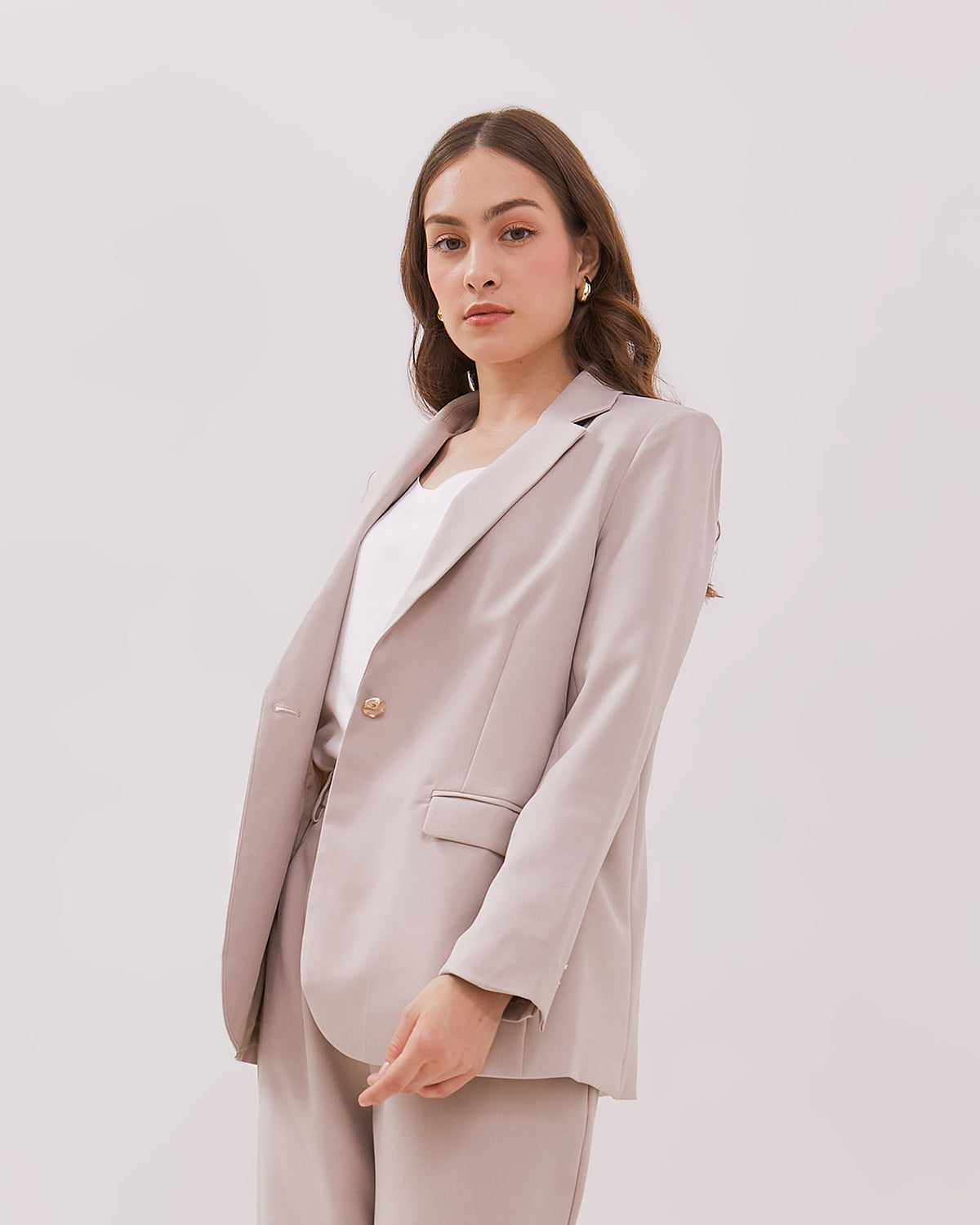 Women's Formal Cream Blazer