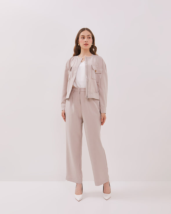 Women's Cream Casual Jacket