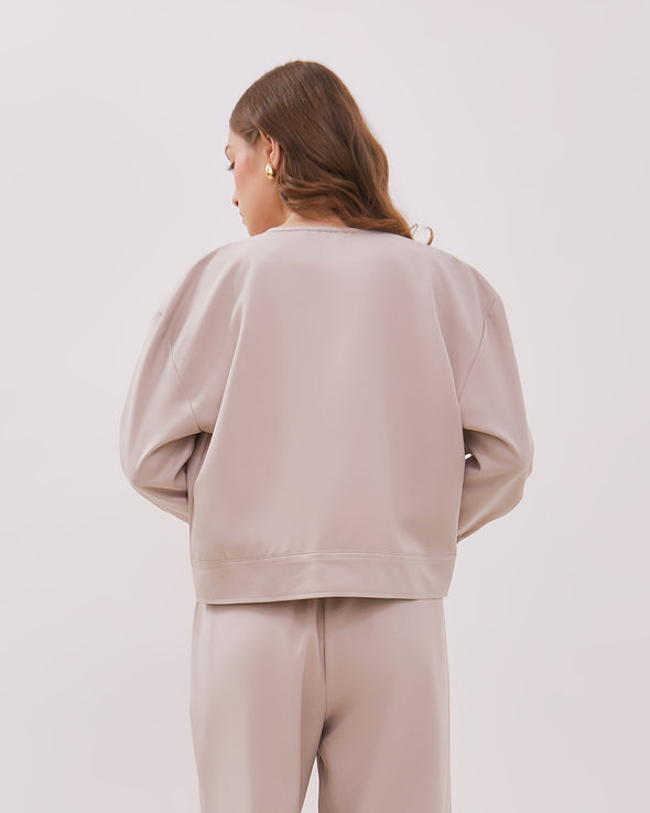 Women's Cream Casual Jacket