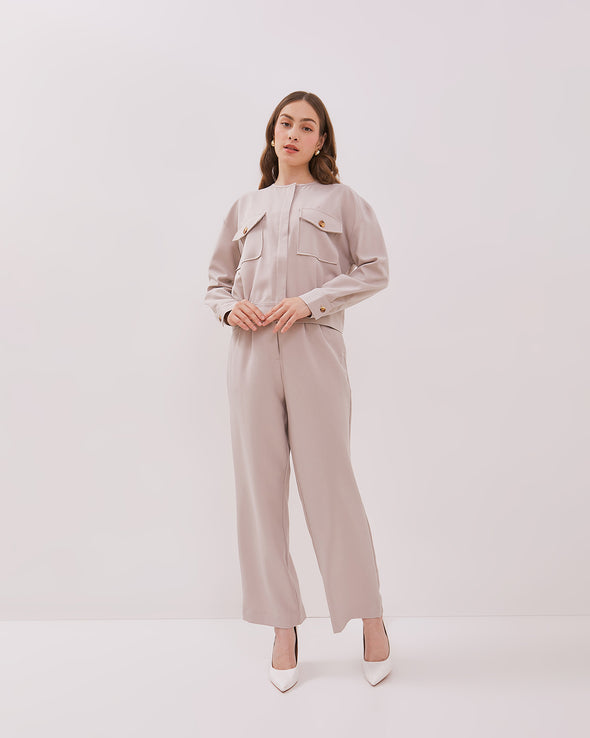 Women's Cream Casual Jacket