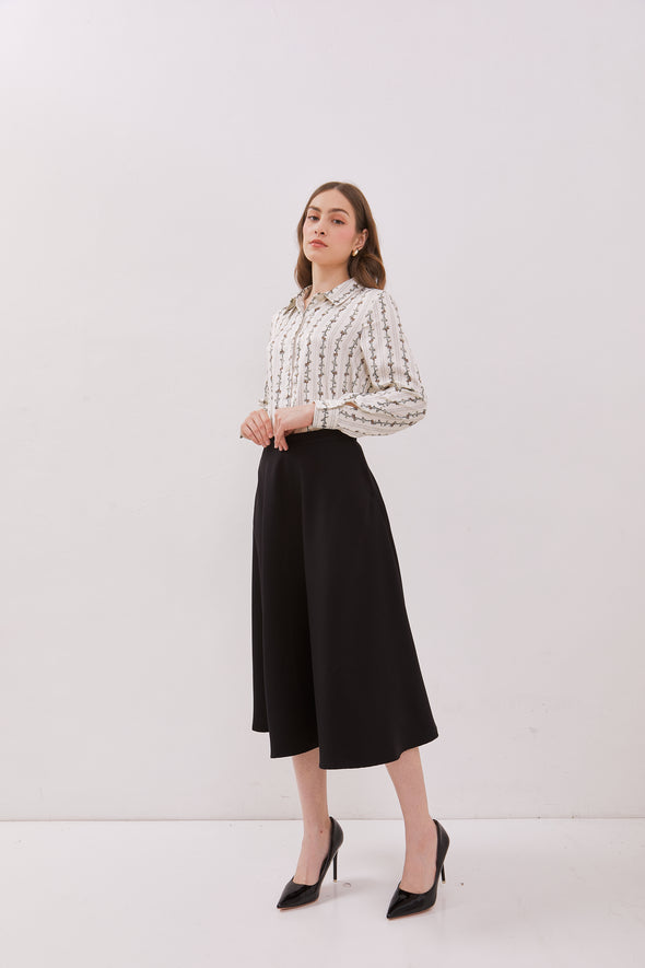 Women's Off-White Long Sleeve Shirt