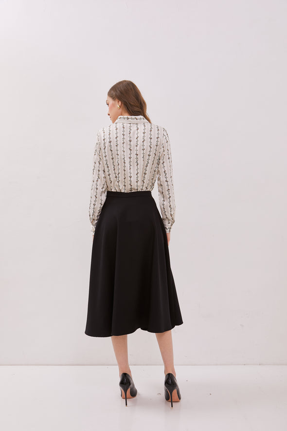 Women's Off-White Long Sleeve Shirt