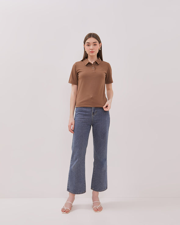 Women's Brown Poloshirts