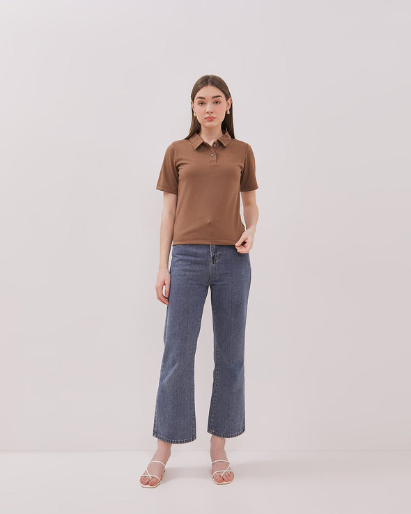 Women's Brown Poloshirts
