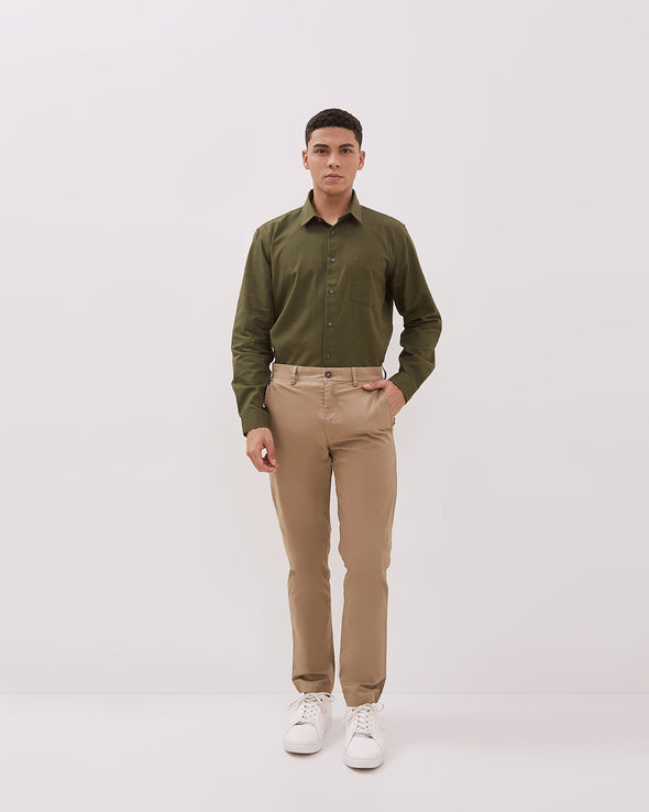 Chinos Cream Men's Long Pants