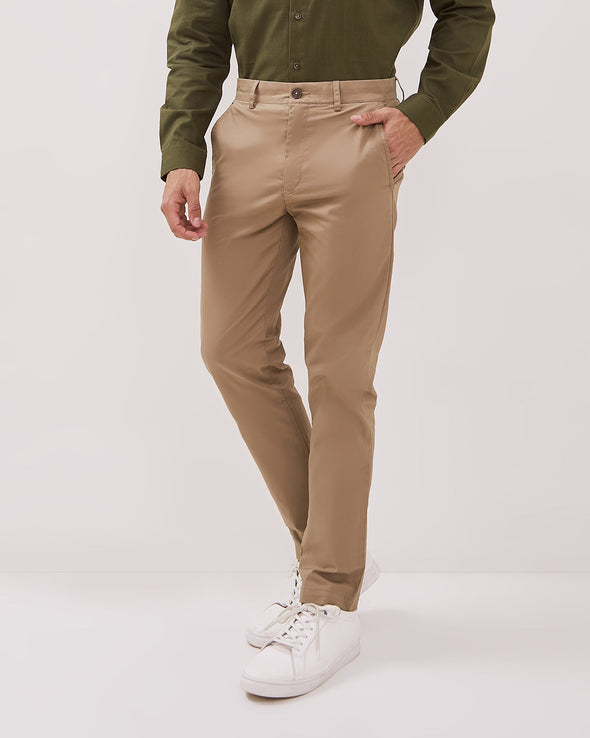 Chinos Cream Men's Long Pants
